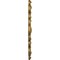 Ekena Millwork Angel Ceiling Medallion (Fits Canopies up to 4 3/8"), Hand-Painted Gold, 20 7/8"OD x 3 5/8"ID x 1"P CM20ANGLS - alternate 4